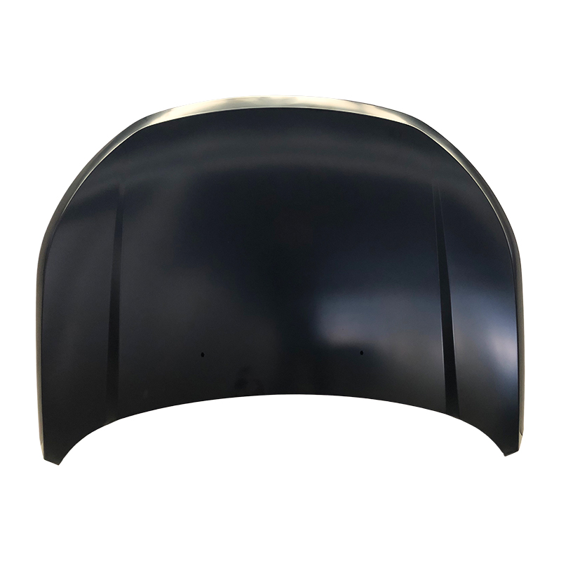 Schwarze Motorhaube des Ford Territory