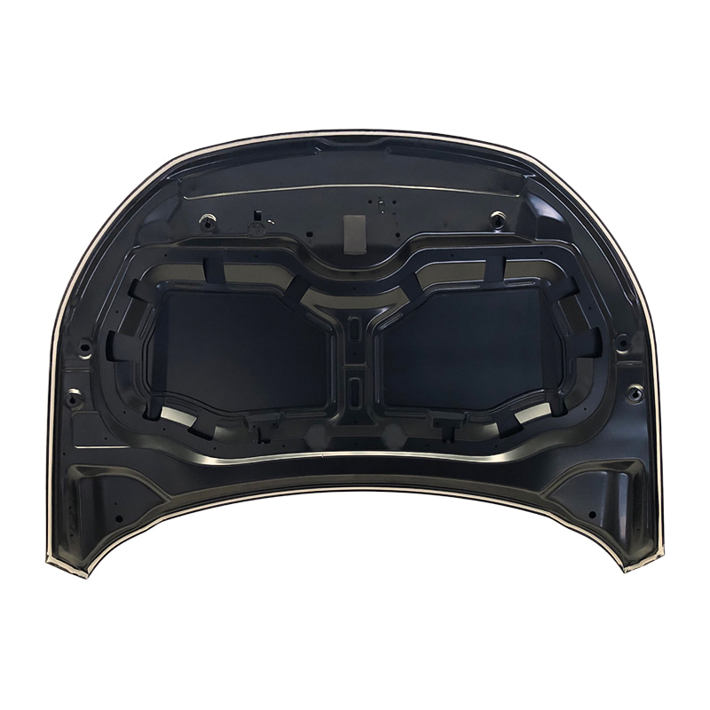 Schwarze Motorhaube des Ford Territory